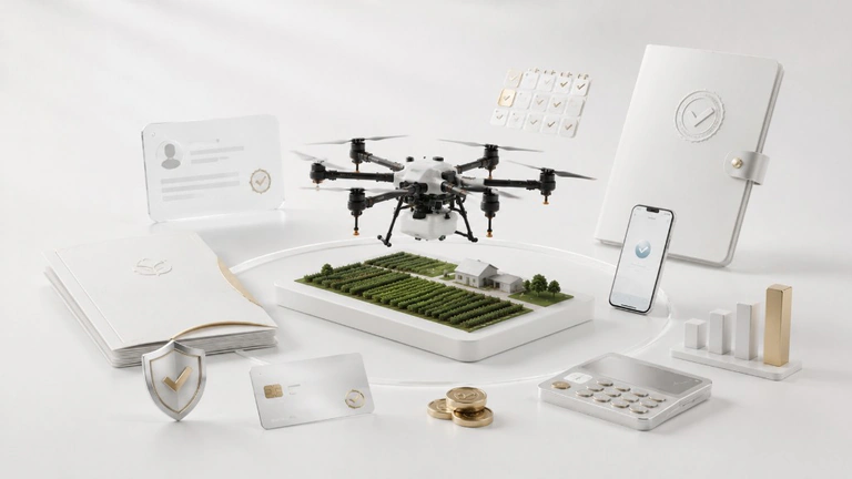 Agri drone loan and EMI check